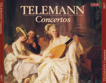 Wiener Akademie, Martin Haselböck, English Chamber Orchestra, Thomas Indermühle: Telemann: Concertos - CD