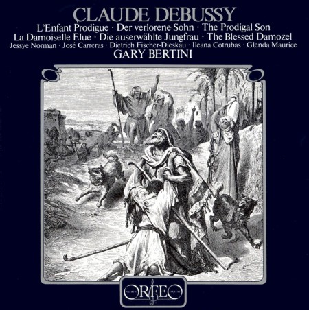 Gary Bertini, Jessye Norman, José Carreras, Dietrich Fischer-Dieskau, Radio-Sinfonieorchester Stuttgart: Debussy: L'Enfant Prodigue - Plak