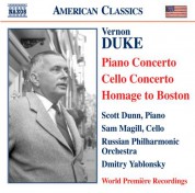 Russian Philharmonic Orchestra: Duke: Piano Concerto / Cello Concerto / Homage To Boston - CD