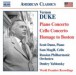 Duke: Piano Concerto / Cello Concerto / Homage To Boston - CD