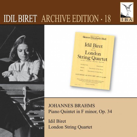 İdil Biret: Brahms: Piano Quintet in F minor, Op. 34 - CD