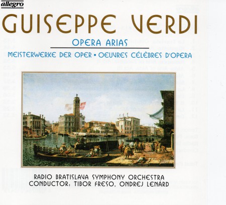 Verdi: Opera Arias - CD