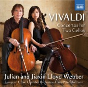 European Union Chamber Orchestra, Hans-Peter Hofmann, Jiaxin Lloyd Webber, Julian Lloyd Webber: Vivaldi: Concertos for 2 Cellos - CD
