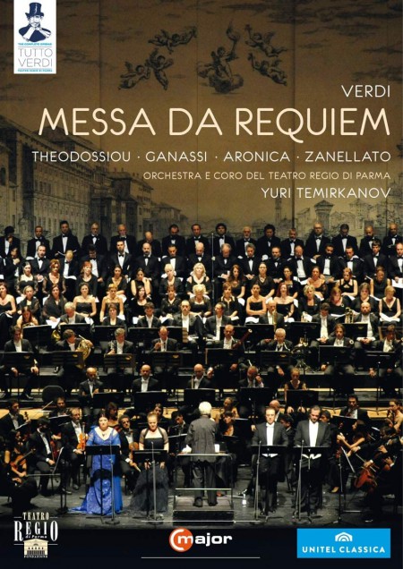 Sonia Ganassi, Dimitra Theodossiou, Riccardo Zanellato, Coro del Teatro Regio di Parma, Francesco Meli, Orchestra Del Teatro Regio Di Parma, Yuri Temirkanov: Verdi: Messa Da Requiem - DVD