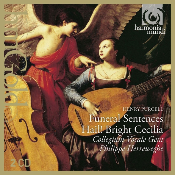 Colllegium Vocale Gent, Philippe Herreweghe: Purcell: Funeral Sentences, Hail Bright Caecilia - CD Foto #1