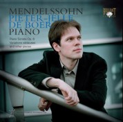 Pieter-Jelle de Boer: Mendelssohn: Pieter-Jelle de Boer - CD