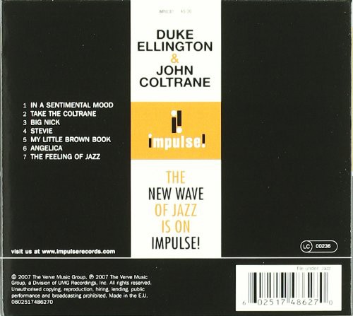 Duke Ellington, John Coltrane: Duke Ellington & John Coltrane - CD Foto #2