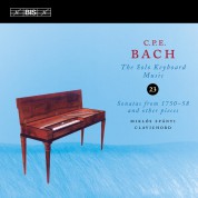 Miklós Spányi: C.P.E. Bach: Solo Keyboard Music, Vol. 23 - CD