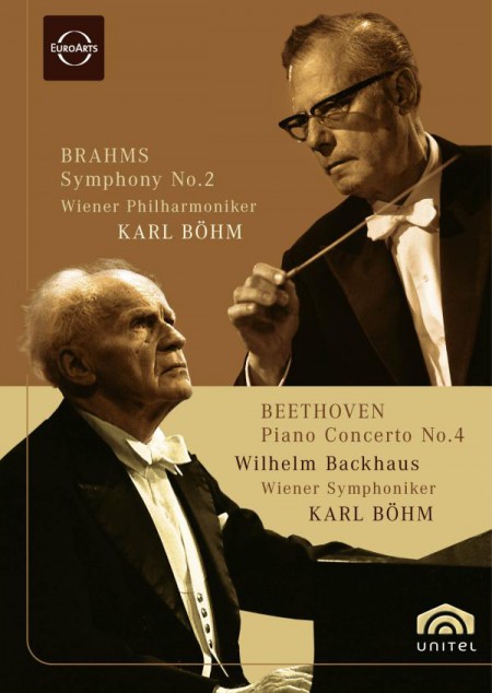 Wilhelm Backhaus, Wiener Philharmoniker, Karl Böhm: Beethoven: Piano Concerto No.4 / Brahms: Symphony No.2 - DVD