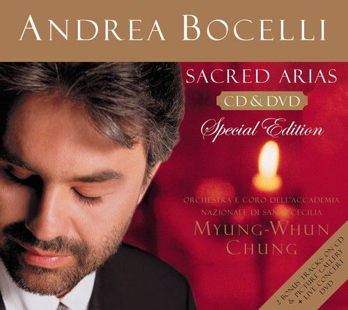 Andrea Bocelli, Coro dell'Accademia Nazionale Di Santa Cecilia, Orchestra dell'Accademia Nazionale di Santa Cecilia, Myung-Whun Chung: Andrea Bocelli - Sacred Arias - CD Foto #1