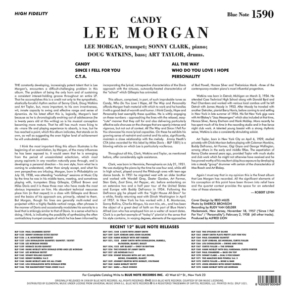 Lee Morgan: Candy - Plak Foto #2
