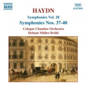 Haydn: Symphonies, Vol. 28 (Nos. 37, 38, 39, 40) - CD