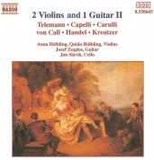 Anna Hölbling, Quido Hölbling, Jozef Zsapka, Jan Slavik: 2 Violins + 1 Guitar Vol.2 (Telemann, Capelli, Carulli, Call, Händel, Kreutzer) - CD