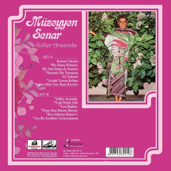 Müzeyyen Senar: Güller Arasında - Plak Foto #2
