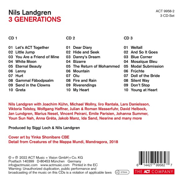 Nils Landgren: 3 Generations - CD Foto #2