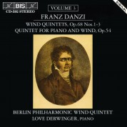 Berlin Philharmonic Wind Quintet, Love Derwinger: Danzi: Wind Quintets, Vol.3 - CD