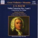 Bach, J.S.: Violin Concertos Nos. 1 and 2  (Menuhin) (1932-1936) - CD