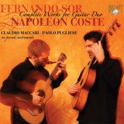 Claudio Maccari, Paolo Pugliese: Sor, Coste: Complete Works for Guitar Duo - CD