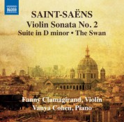 Fanny Clamagirand, Vanya Cohen: Saint-Saëns: Music for Violin and Piano, Vol. 2 - CD