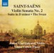 Saint-Saëns: Music for Violin and Piano, Vol. 2 - CD