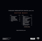 Luigi Attademo: Bach: Guitar Music - Plak Foto #2