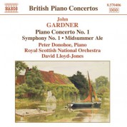 Gardner: Piano Concerto No. 1 / Symphony No. 1 / Midsummer Ale Overture - CD