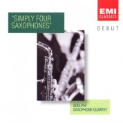 Adelphi Saxophone Quartet: Simply Four Saxophones - CD