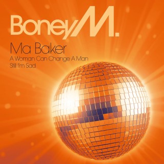 Boney M.: Ma Baker (Orange Vinyl) - Single Plak