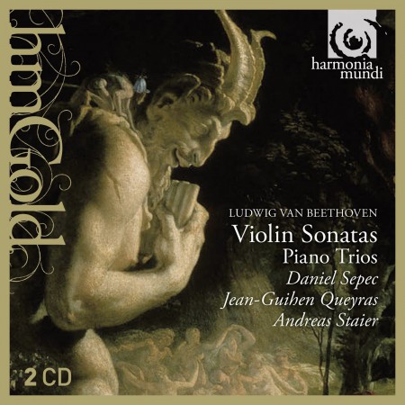 Daniel Sepec, Jean-Guihen Queyras, Andreas Staier: Beethoven: Violin Sonatas Nos.4 & 7, Piano Trios Nos.3 & 5 - CD