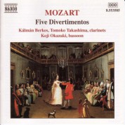 Kalman Berkes, Koji Okazaki, Tomoko Takashima: Mozart: 5 Divertimentos, K. Anh. 229 - CD