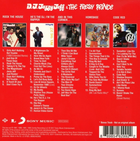 DJ Jazzy Jeff, The Fresh Prince: Original Album Classics - CD | Opus3a