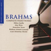 Louis Demetrius Alvanis, Hakon Austbö, Kamerhan Turan, Alan Weiss: Brahms: Complete Piano Works - CD