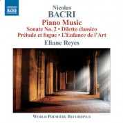 Eliane Reyes: Bacri: Piano Works - CD