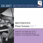İdil Biret: Beethoven: Piano Sonatas, Vol. 7 (Biret) - Nos. 6, 12, 15 - CD
