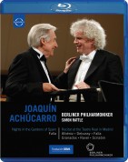Joaquín Achúcarro, Berliner Philharmoniker, Sir Simon Rattle: Falla: Nights in the Gardens of Spain/ Piano Recital: Joaquin Achucarro (Teatro Real, 2010) - BluRay