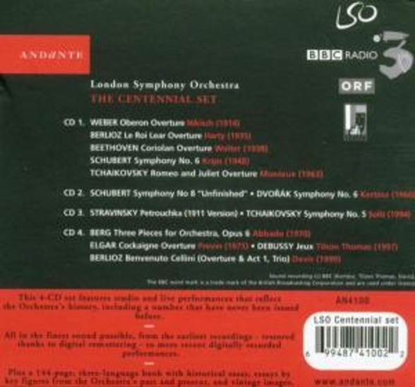 London Symphony Orchestra, 1904-2004: The Centennial Set - CD Foto #2