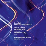 Alexei Lubimov, Yury Martynov, Reinhard Czasch, Haydn Sinfonietta Wien, Manfred Huss: C.P.E. & J.C. Bach: Concertos - CD