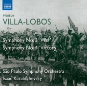 Isaac Karabtchevsky, Sao Paulo Symphony Orchestra: Villa-Lobos: Symphonies Nos. 3, "War" & 4, "Victory" - CD