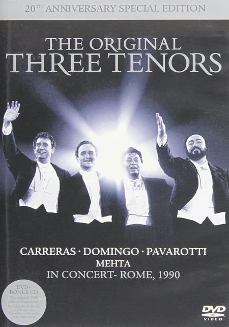 Three Tenors: In Concert Rome,1990 - DVD