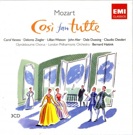 Carol Vaness, Delores Ziegler, Lillian Watson, John Aler, Dale Duesing, Claudio Desderi, Glyndebourne Chorus, London Philharmonic Orchestra, Bernard Haitink: Mozart: Cosi Fan Tutte - CD