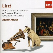Agustin Anievas: Liszt: Piano Sonata, 6 Paganini Etudes, Mephisto Waltz No.1 - CD