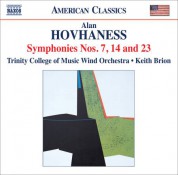 Trinity College of Music Wind Orchestra: Hovhaness: Symphonies Nos. 7, 14 & 23 - CD
