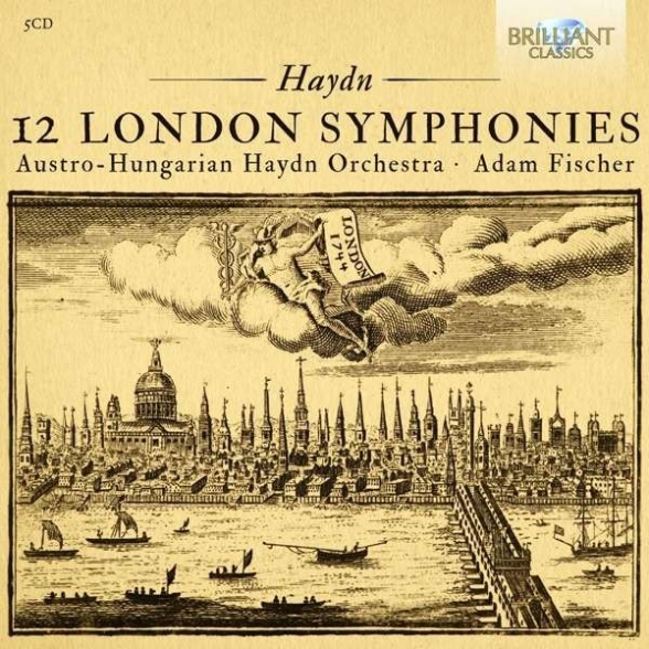 Austro-Hungarian Haydn Orchestra, Adam Fischer: Haydn: The 12 London Symphonies - CD Foto #1