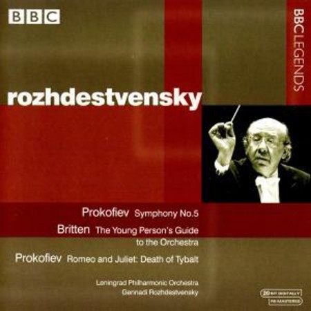 Gennadi Roshdestvensky, Leningrad Academic Philharmonic Symphony Orchestra: Prokofiev, Britten: Symphony No.5, Young Person's Guide to the Orchestra - CD