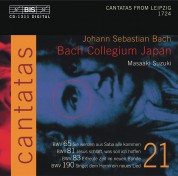 Bach Collegium Japan, Masaaki Suzuki: J.S. Bach: Cantatas, Vol. 21 (BWV 65, 81, 83, 190) - CD