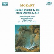 Mozart: Clarinet Quintet, K. 581 / String Quintet, K. 515 - CD