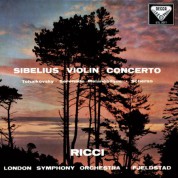 Ruggiero Ricci, London Symphony Orchestra, Øivin Fjeldstad: Sibelius: Violin Concerto / Tchaikovsky: Sérénade mélancolique - Plak