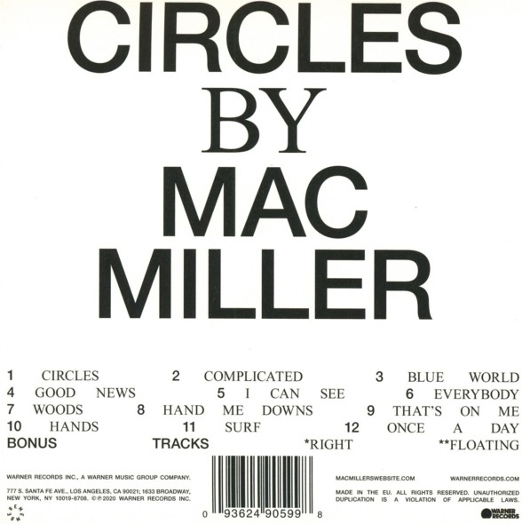 Mac Miller: Circles - CD Foto #2