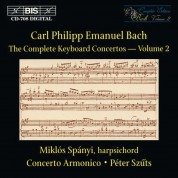 Miklós Spányi, Concerto Armonico, Péter Szűts: C.P.E. Bach: Keyboard Concertos, Vol. 2 - CD
